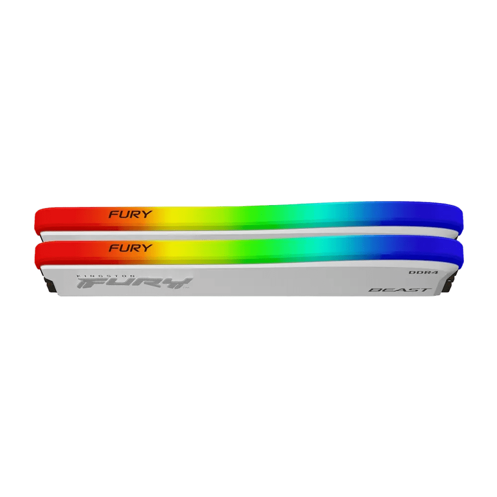 Kingston Fury Beast RGB Special Edition 16GB (8GBx2) DDR4 3200MHz Desktop Memory - Vektra Computers LLC Kingston Fury Beast RGB Special Edition 16GB (8GBx2) DDR4 3200MHz Desktop Memory - Vektra Computers LLC